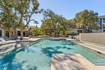 Outdoor Swimming Pool at Preserve at Rolling Oaks, Austin, TX, 78728